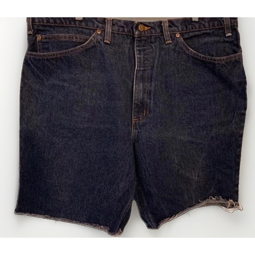 Mens VTG J Peterman Cutoff Jean Shorts Sz 40 Denim Jorts Seinfeld TV Retro 1990s